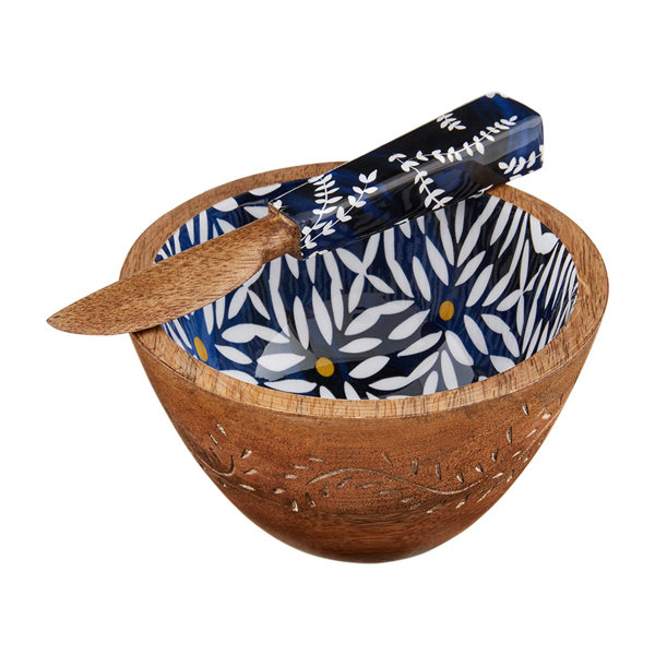 Mud Pie™ Wood Serving Bowl Wayfair